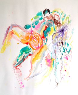 Painting, La douceur des vagues (1), Isabelle Marie