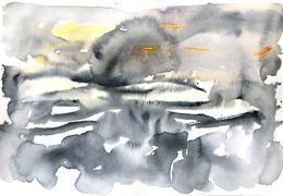 Painting, Lever de soleil, Isabelle Marie