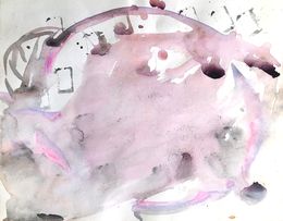 Painting, Taches en mouvement, Isabelle Marie