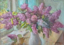 Painting, Lilac, Mishurovsky Victor