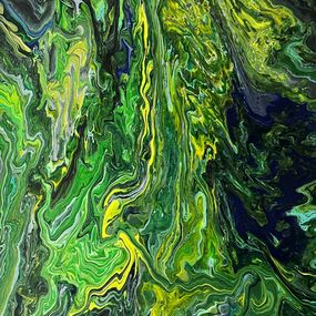 Gemälde, Green Island, Monica Tangen