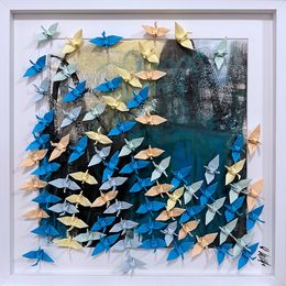 Painting, The great escape... (Origami 2025), Olivier Messas