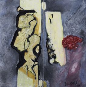 Gemälde, Diptyque, Eric Delmare