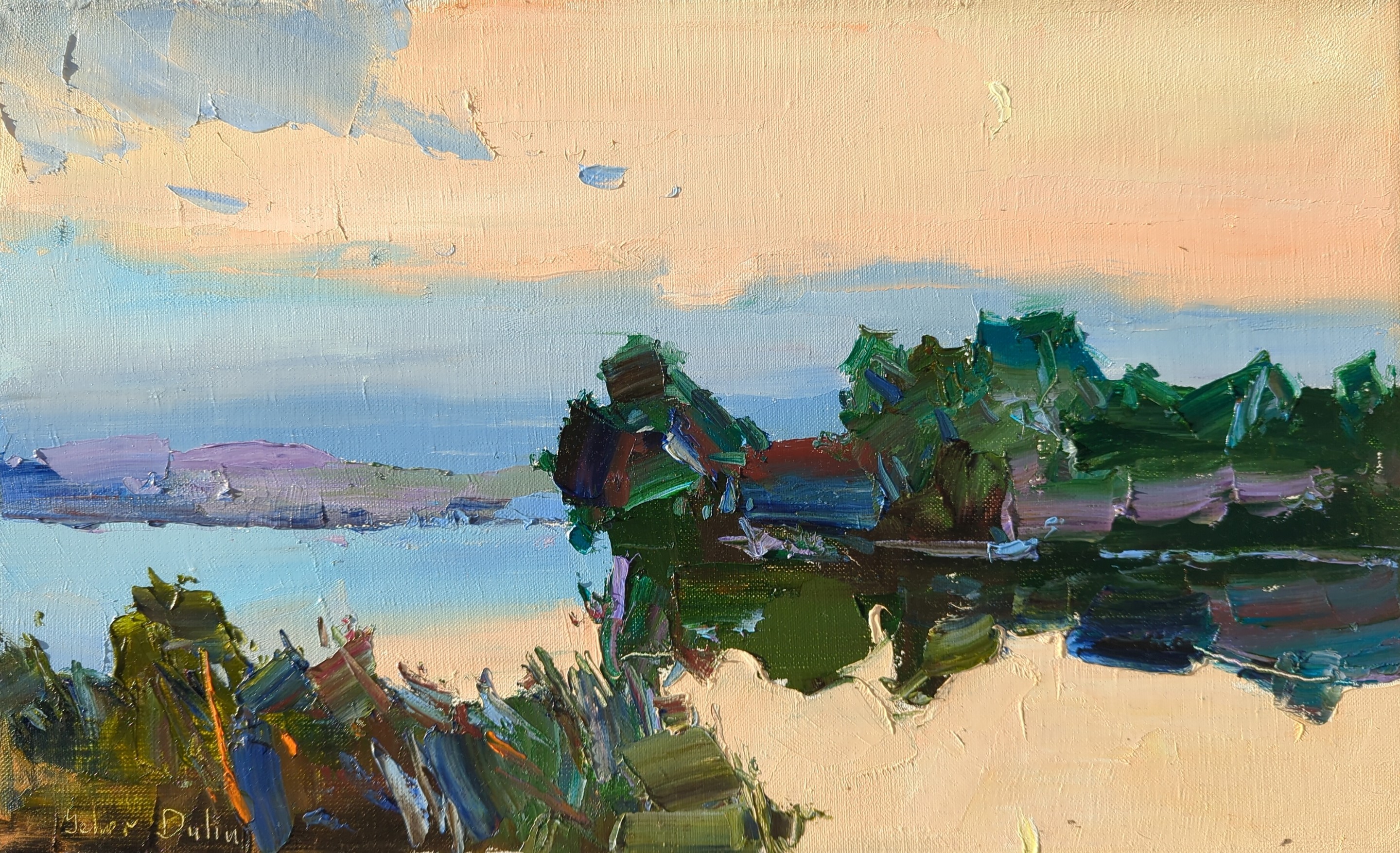 Yehor Dulin, Silence, evening Yehor Dulin, Silence, evening
