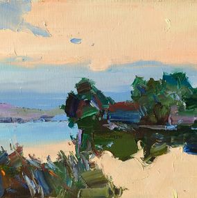 Peinture, Silence, evening, Yehor Dulin