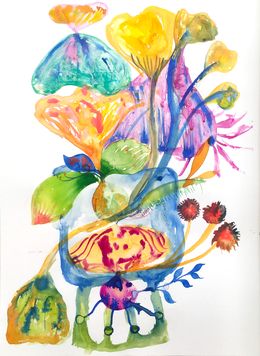 Painting, Composition, Isabelle Marie