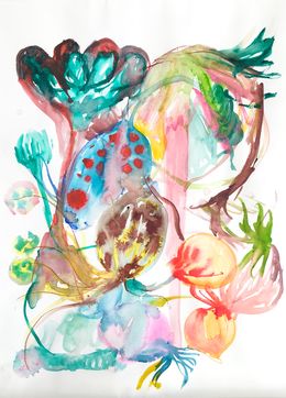 Painting, Sous bois, Isabelle Marie