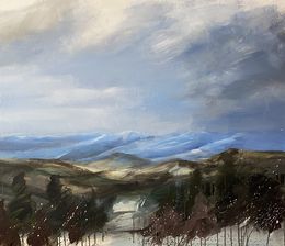 Painting, I'll be back again, Helen Mount
