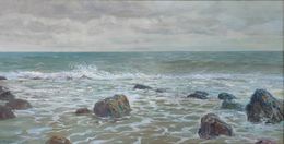 Gemälde, Sea shore. Azure, Mishurovsky Victor