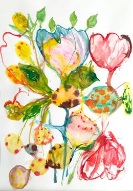 Painting, Jardin onirique, Isabelle Marie