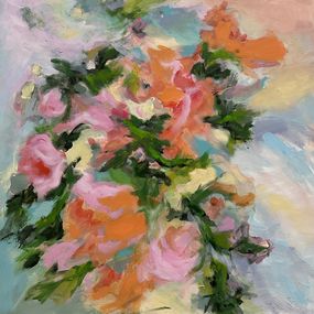 Painting, Pink Mood, Iryna Bondar