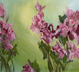 Gemälde, Irises, Iryna Bondar