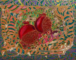 Gemälde, Pomegranate, Ayuna Kanatkalieva
