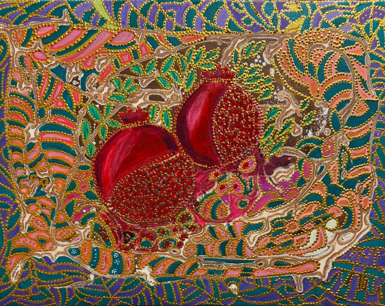 Ayuna Kanatkalieva, Pomegranate Ayuna Kanatkalieva, Pomegranate