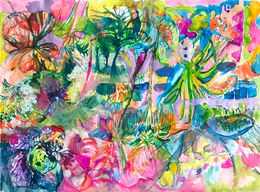 Painting, Effervescence, Isabelle Marie