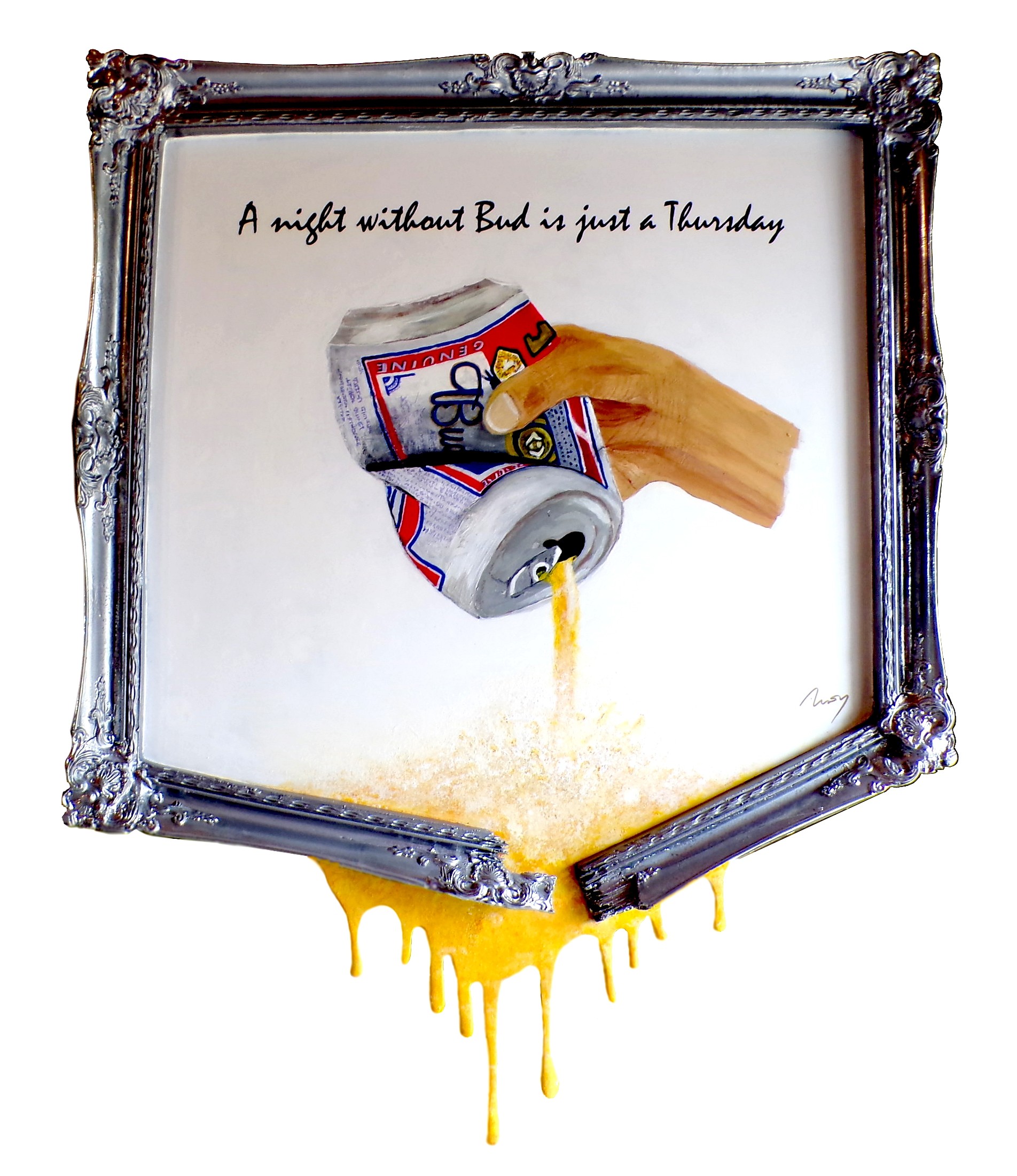 Arson, Affiche BUDweiser Arson, Affiche BUDweiser