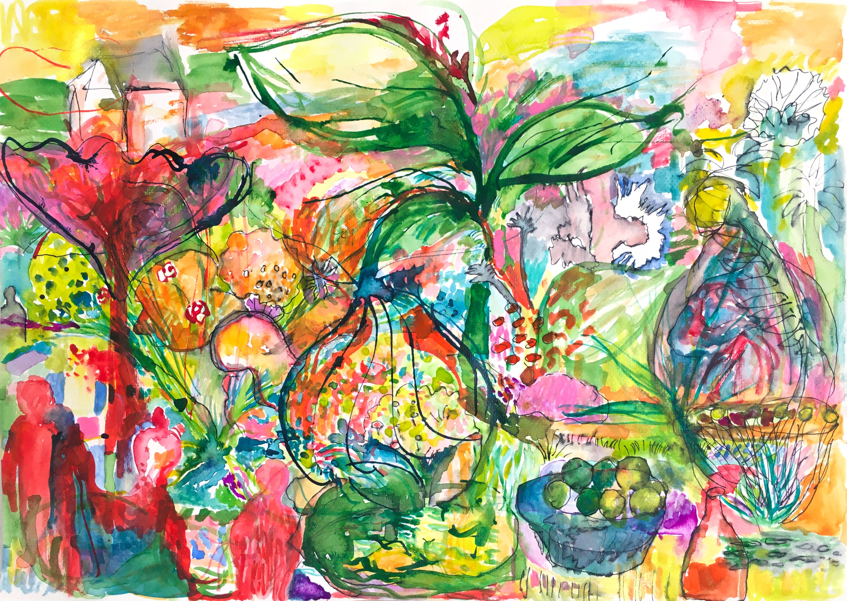 Isabelle Marie, Paysage et fruits Isabelle Marie, Paysage et fruits