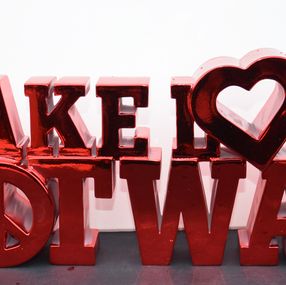 Sculpture, Make love not war, Diederik Van Apple