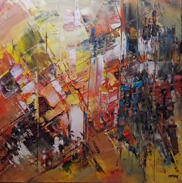 Peinture, Abstr 69 - She Likes It (Abstr 69 - Elle L'Aime), Janusz Kik