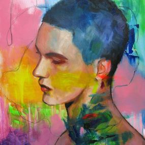 Painting, Sunrise, Nawel Aubert