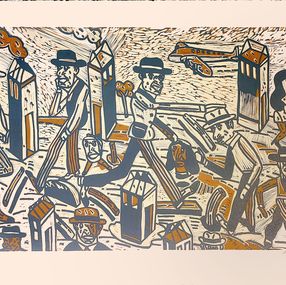 Print, El gran teatro del mundo, Antonio Segui
