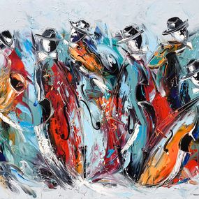 Gemälde, Jazz Performance, Marieta Martirosyan