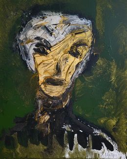 Peinture, Mystery Man, Frédérique Cantais