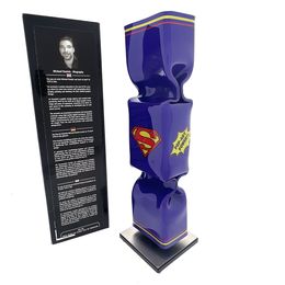 Sculpture, Luxury Art Toffee - Superman, Michael Daniels
