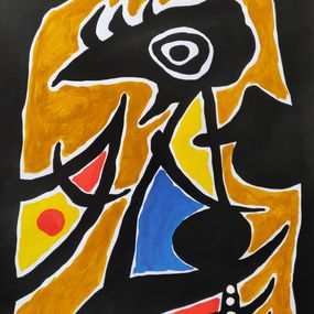 Gemälde, The cave (tribute to Mirò), Dr. Love