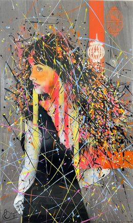 Gemälde, Regard de femme 3, Françoise Souriau