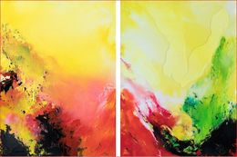 Peinture, Naissance d'un monde III, Françoise Souriau