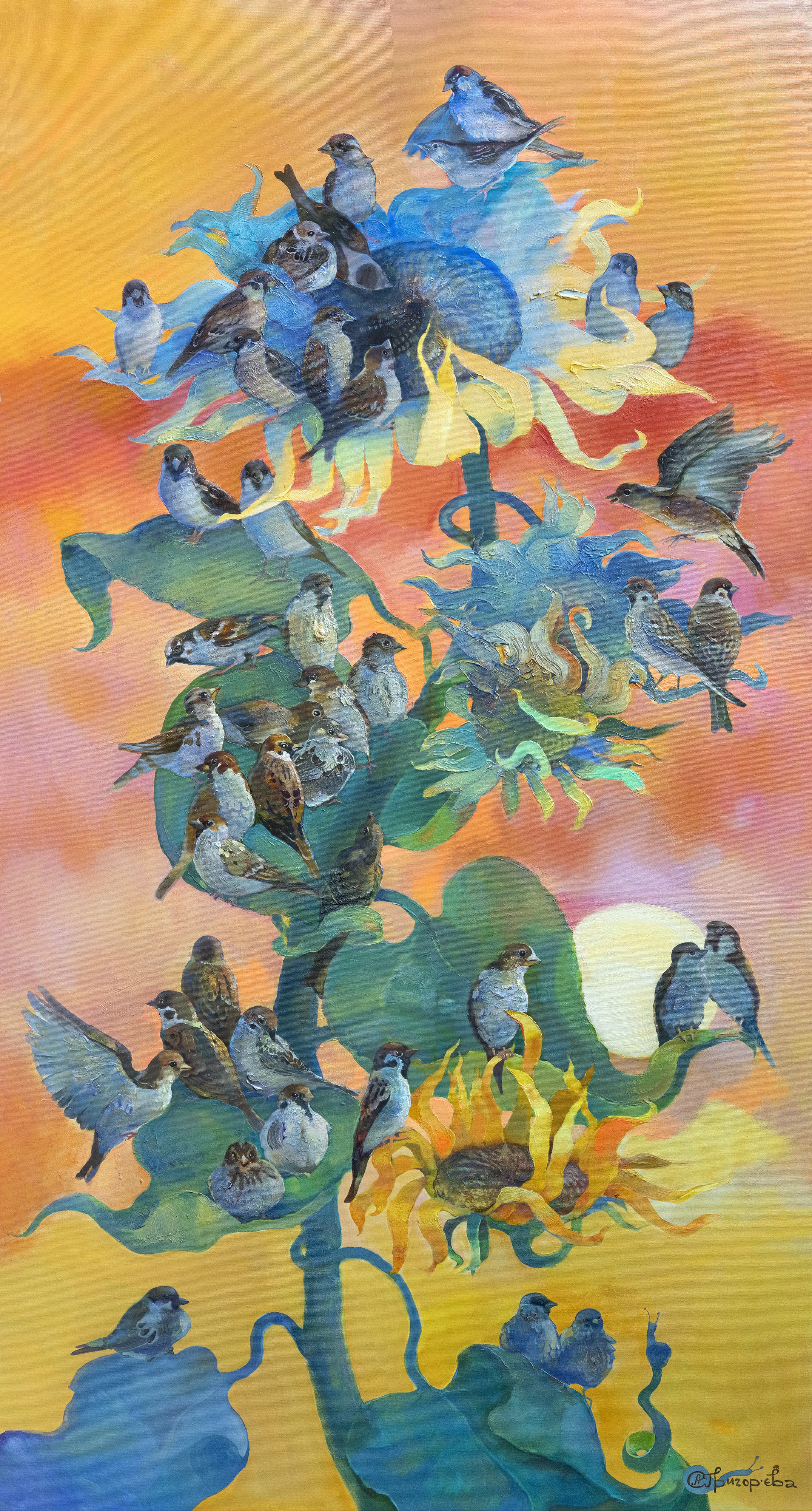 Anastasiia Grygorieva, Sparrows Have Arrived Anastasiia Grygorieva, Sparrows Have Arrived