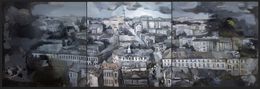Painting, Kyiv through the century. Triptych, Anastasiia Grygorieva