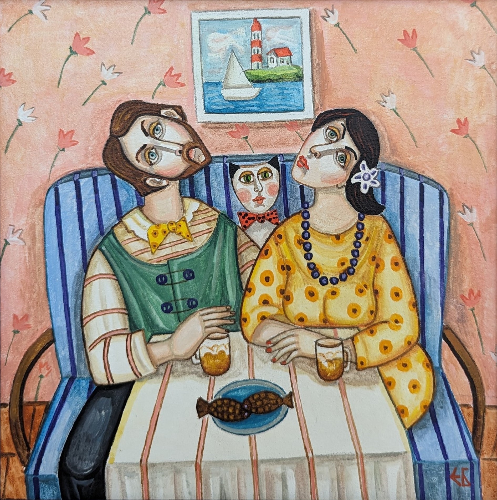Emanuela Bayrakova, The three of us Emanuela Bayrakova, The three of us