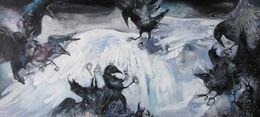 Peinture, The attack on Angel, Anastasiia Grygorieva