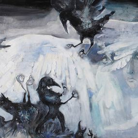 Peinture, The attack on Angel, Anastasiia Grygorieva