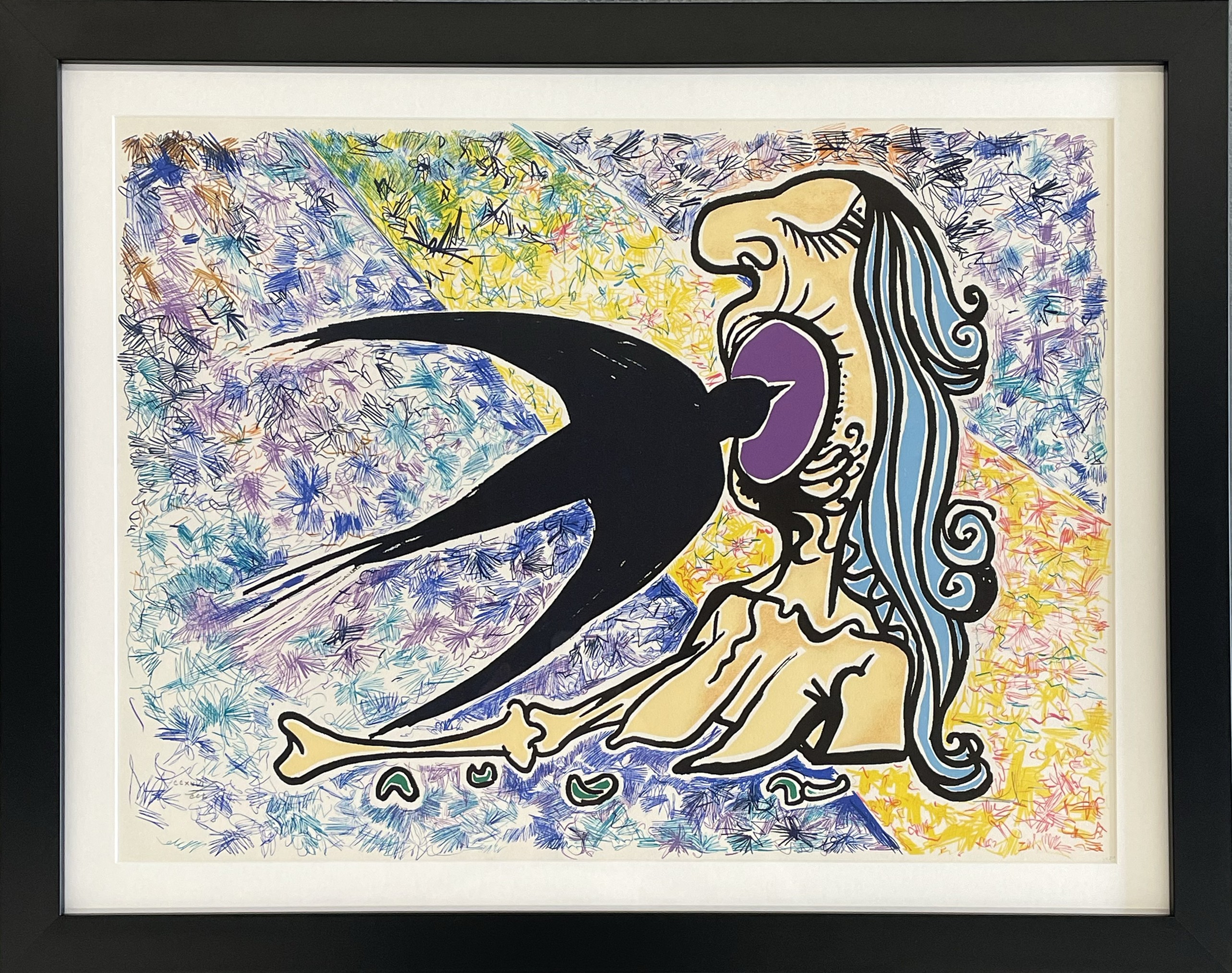 Salvador Dali, L’Hirondelle (The Swallow) Salvador Dali, L’Hirondelle (The Swallow)