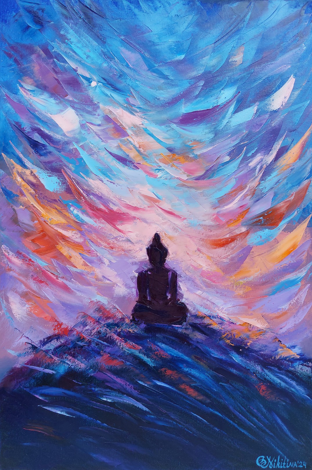 Olga Nikitina, Silent Conversation with Buddha Olga Nikitina, Silent Conversation with Buddha