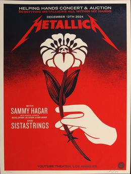 Print, Metallica Helping Hands, Shepard Fairey (Obey)