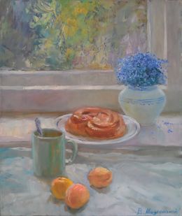Gemälde, Morning still life, Mishurovsky Victor
