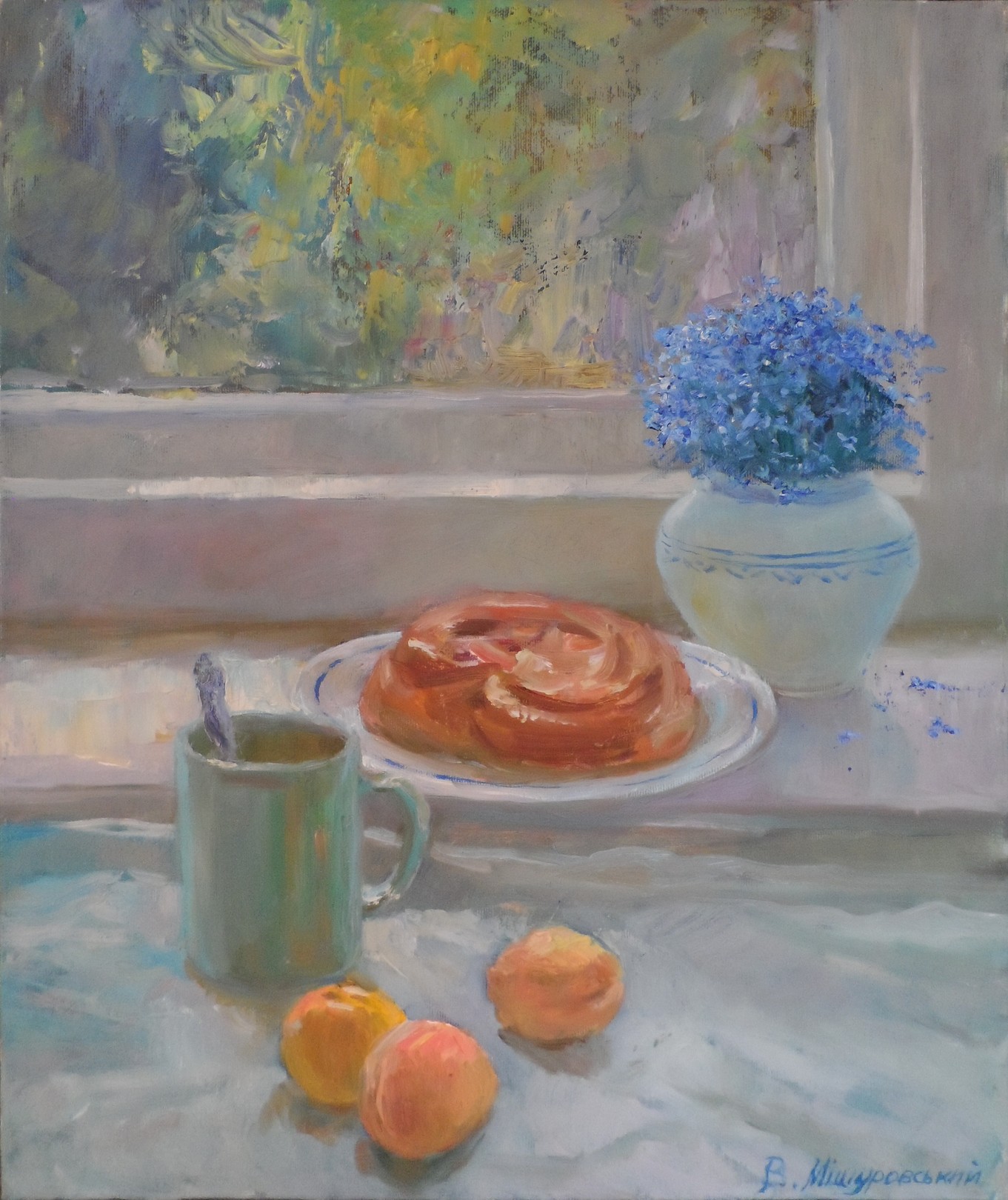 Mishurovsky Victor, Morning still life Mishurovsky Victor, Morning still life