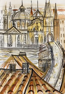 Dessin, Prague in the Sunlight, Kirill Postovit