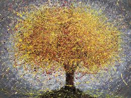 Gemälde, Sun tree, Nadin Antoniuk