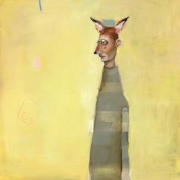 Gemälde, Muddy Fox, Michele Mikesell