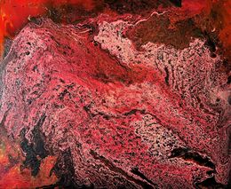 Painting, Lava, Monica Tangen