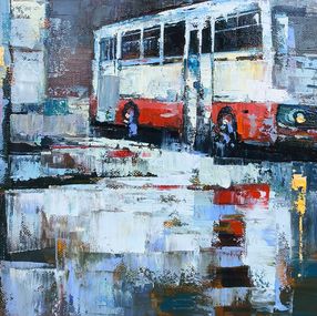 Gemälde, The Waiting Bus, Narek Qochunc