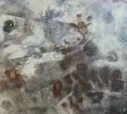 Painting, Snow on the lifeline, Nadezda Stupina