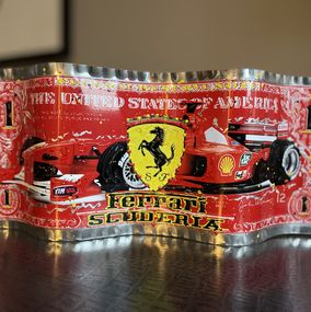 Skulpturen, Dollar Bills - Ferrari, Alain Mimouni