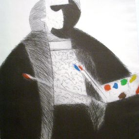 Print, Rembrandt, Manolo Valdés