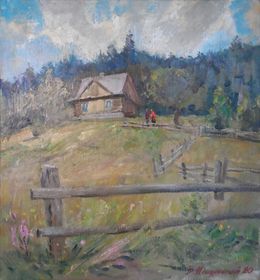 Painting, Summer in the Carpathians, Mishurovsky Victor